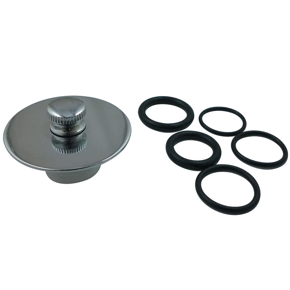 Kingston Brass DTL5304A1 Quick Cover-Up Tub Stopper  Polished Chrome