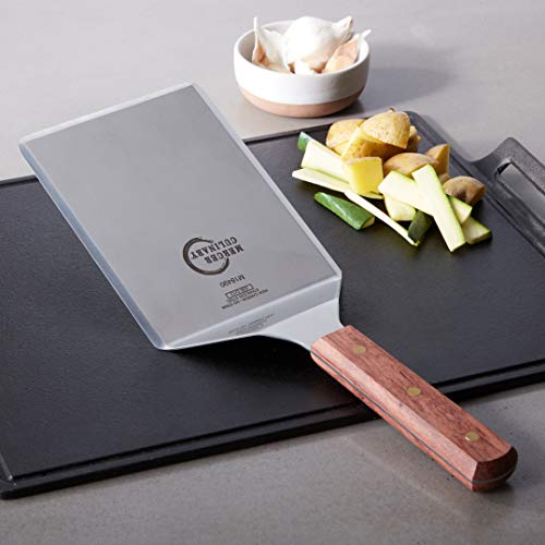Mercer Culinary Praxis Rosewood Handle Heavy Duty Turner  6 Inch x 5 Inch