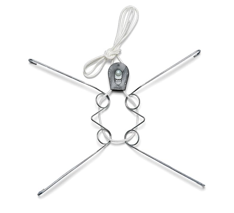 Display Buddie Adjustable Wall Plate Hanger - for Oval Square Round Rectangle Wall Display - Steel - Silicone Hooks - Medium Fit