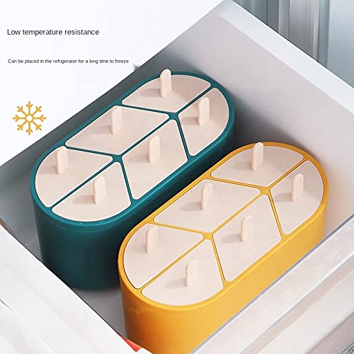 Premium Bpa Free Popsicle Moulds, 6 Pieces Ice Pop Mold - Reusable Easy Release Small Ice Pop Maker Molds (Great For Babies, Tod