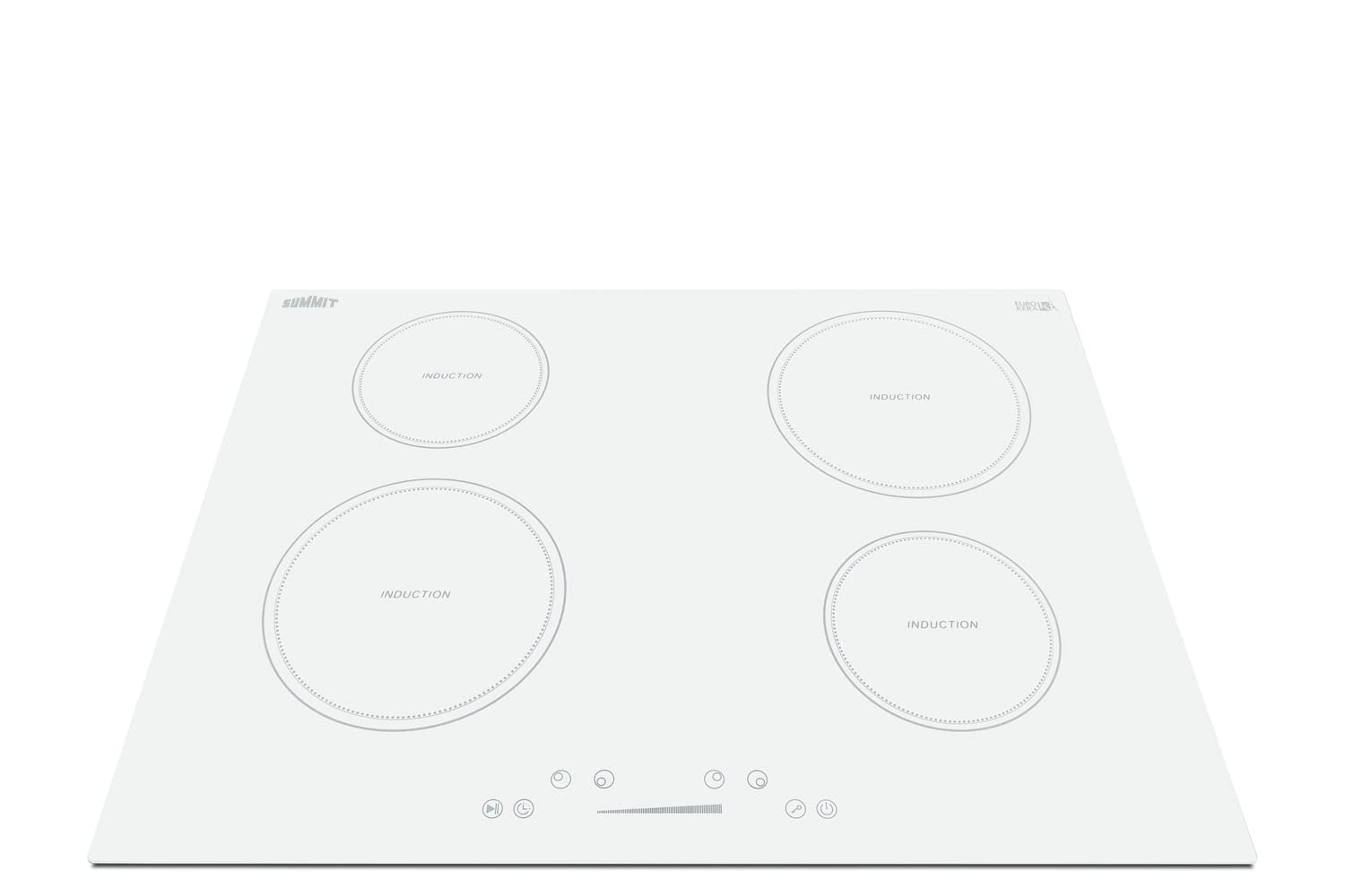 30'' Wide 208-240V 4-Zone Induction Cooktop