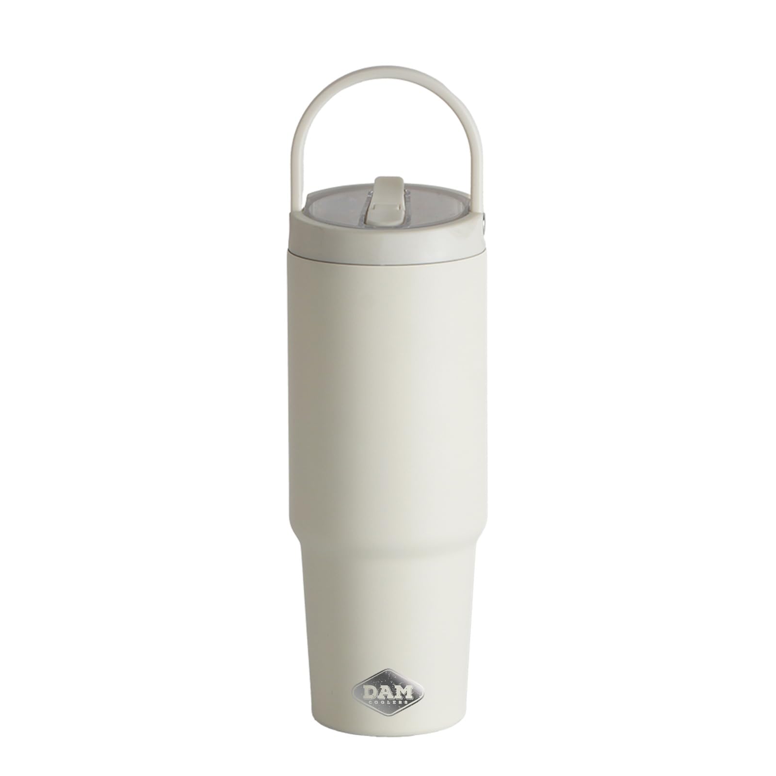 DAM SIPA 2.0 Flip Straw Tumbler with Handle 30 oz | Twist On Lid | Leak Resistant Water Bottle | Insulated Stainless Steel | BPA