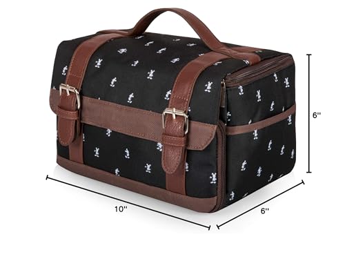 PICNIC TIME Disney Mickey Mouse Lunch Bag  Insulated Lunch Box with Utensil Set  Lunch Cooler Bag  (Mickey Mouse Pattern)