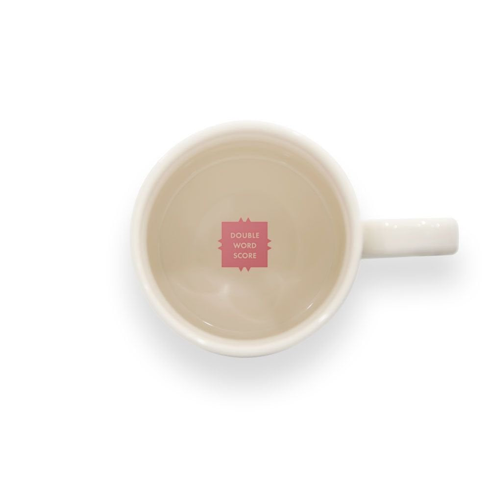 SCRABBLE Vintage Ceramic Letter ''Y'' Tile Coffee Mug