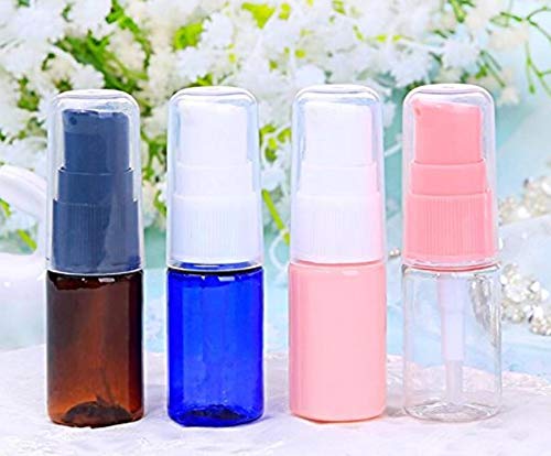 6Pcs 10Ml 0.34Oz Bpa Free Brown Empty Portable Pump Press Bottles Jars Pot Container For Makeup Foundations Cosmetic Skin Care L