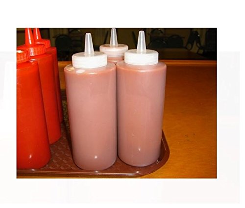 Kitchen Supply Squeeze Bottles: Set Of 3, 8-Oz