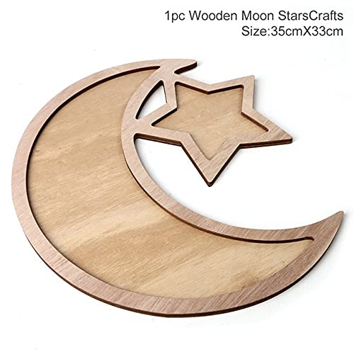 Dinner Plate Eid Mubarak Decorate Your Islamic Wood Towel Ramadan Kareem Decoration Islamic Muslim Party Decoration Eid Mubarak