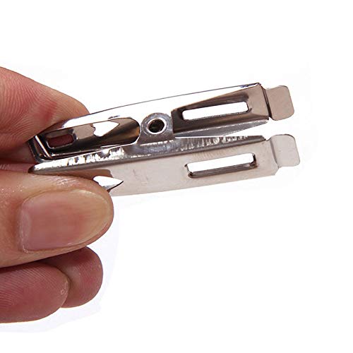Fommen Towel Clips 40 Pack Metal Clothes Pins,Stainless Steel Clothespin Clips For Drying Socks,Hanging Clips,Heavy Duty Clothes