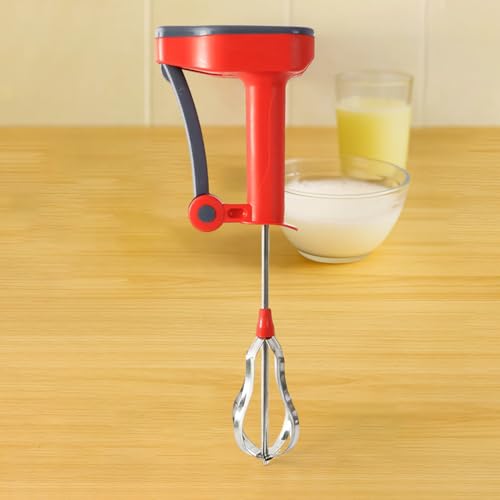 Supermom Hand Blender 1 Pc  Manual Multipurpose Handheld Blender With Stainless Steel Whisk For Coffee, Egg Beating, Churning, 