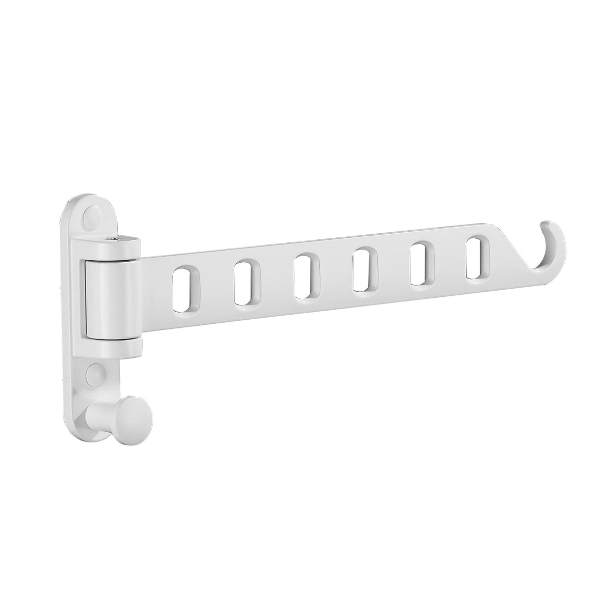 Joom Laundry Drying Rack Wall Mounted Clothes Drying Rack Clothes Hanger White