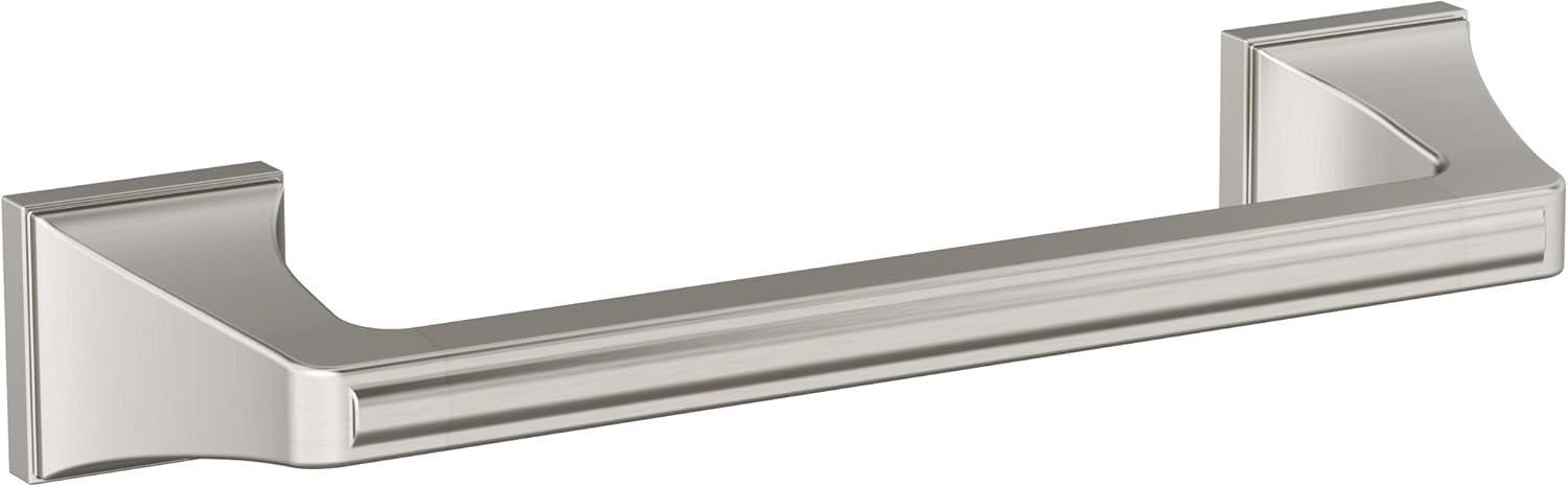 Amerock Mulholland Brushed Nickel 9 Inch (229Mm) Towel Bar, Bh36025G10