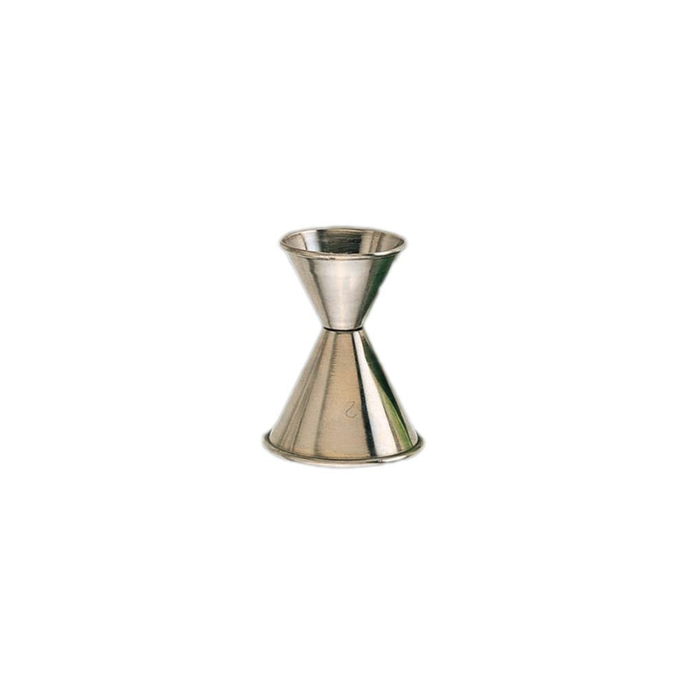 American Metalcraft Jg4 Jigger, Ss' Satin, 1 X 1-1/2 Oz.