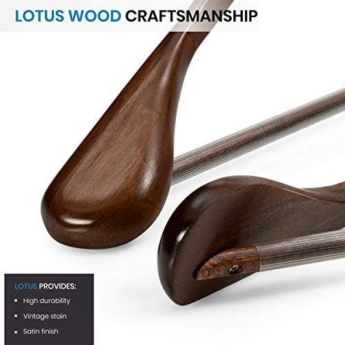 Premium Wooden Hangers- Durable Coat Hangers For Closet, Sweater Hangers Jacket Hangers And Suit Hangers- Wide Shoulder Non-Slip