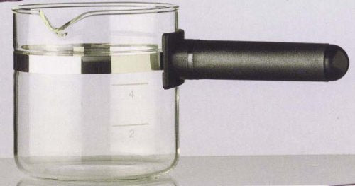 Cafe Brew Collection Premium 4-Cup Universal Glass Espresso Carafe Replacement - Fits Hamilton Beach, Mr. Coffee, Breville, And