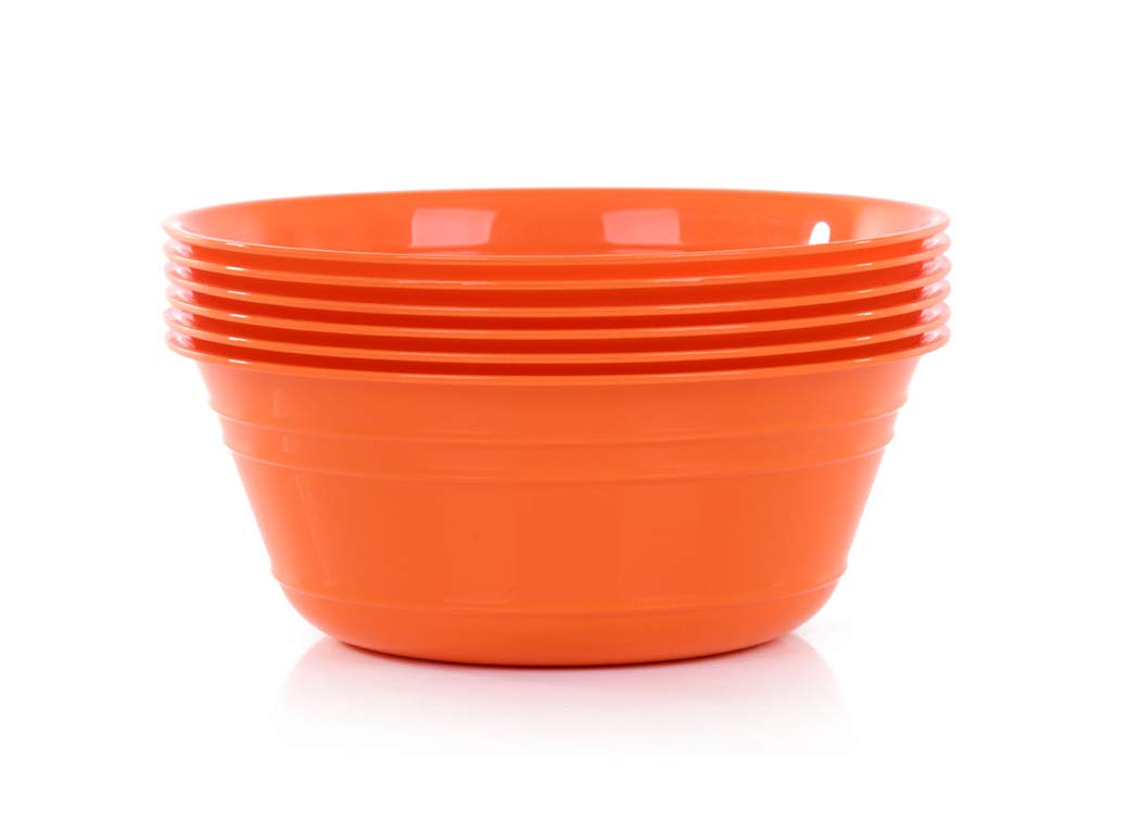 Mintra Home Snack Bowls (Party Set - 38Pc) (Orange)