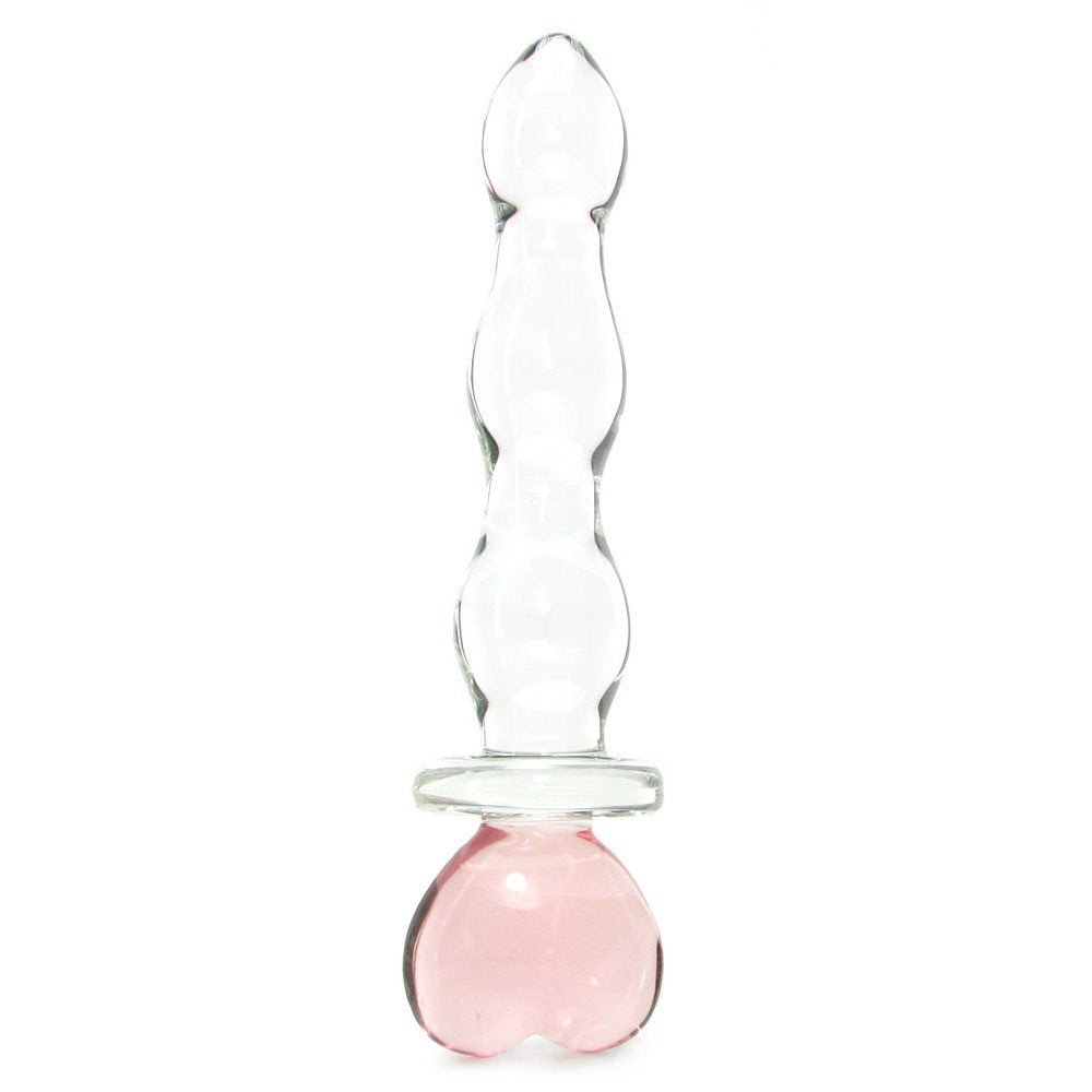 Ns Novelties Crystal Heart Of Glass, Pink