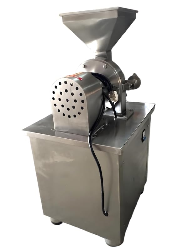 Dry Date Grain Pulverized Rock Salt Crush Masala Seed Chilli Spice Grind Machine Powder