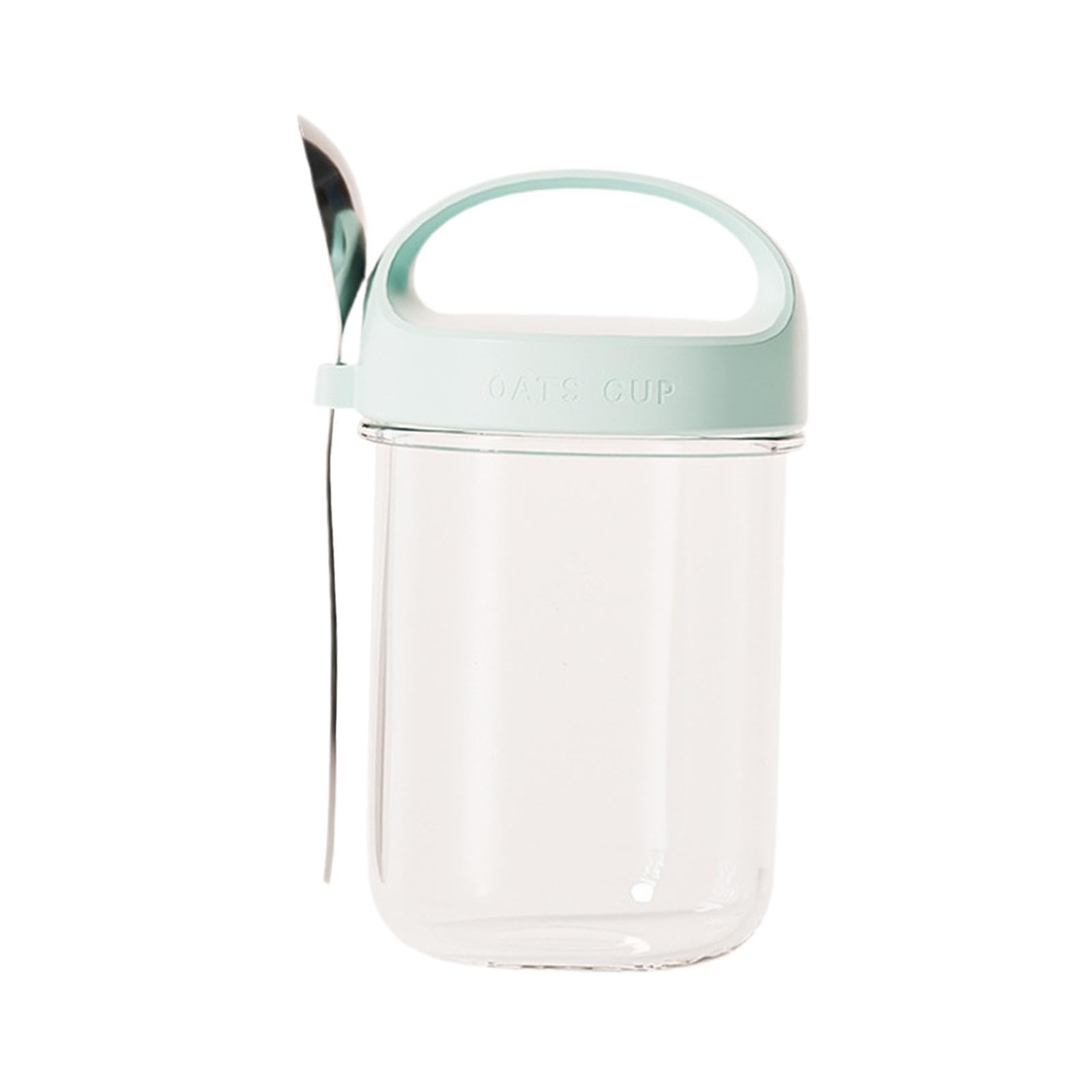 Atorse Overnight Oats Container Glass Cereal Cup On The Go For Fruit Pudding Yogurt Bluehome & Garden|Kitchen, Dining & Bar|Dinn