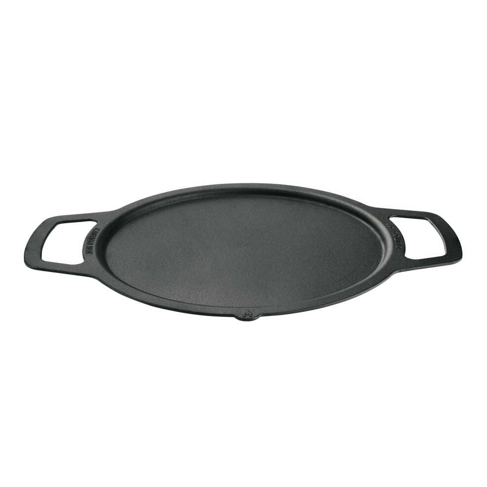 Solo Stove Large Cast Iron Griddle Top, Cookware for Bonfire and Yukon fire pit, Fireplace accessory, Cooking surface: 17.75, We