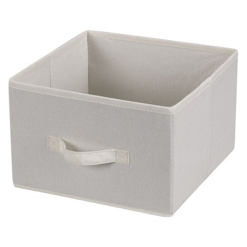 Household Essentials 10-Pocket Hanging Shoe Organizer - Natural Canvas, Model 311344 for Closet Storage