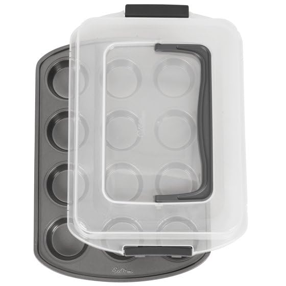 Wilton 12-Cup Cupcake Pan with Lid