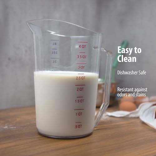 Cambro (400MCCW135) 4 qt Liquid Measuring Cup - Camwear