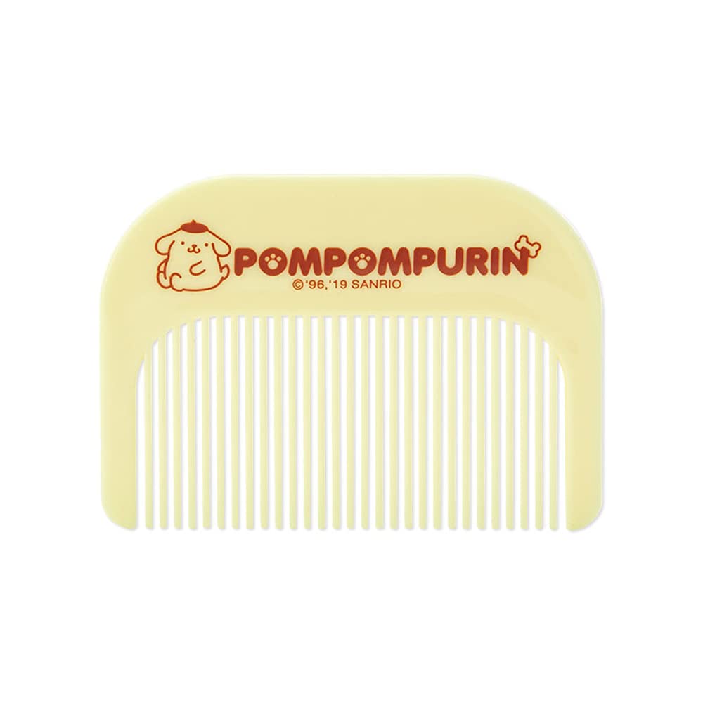 Sanrio 963801 Pompompurin Face Mirror & Comb Set