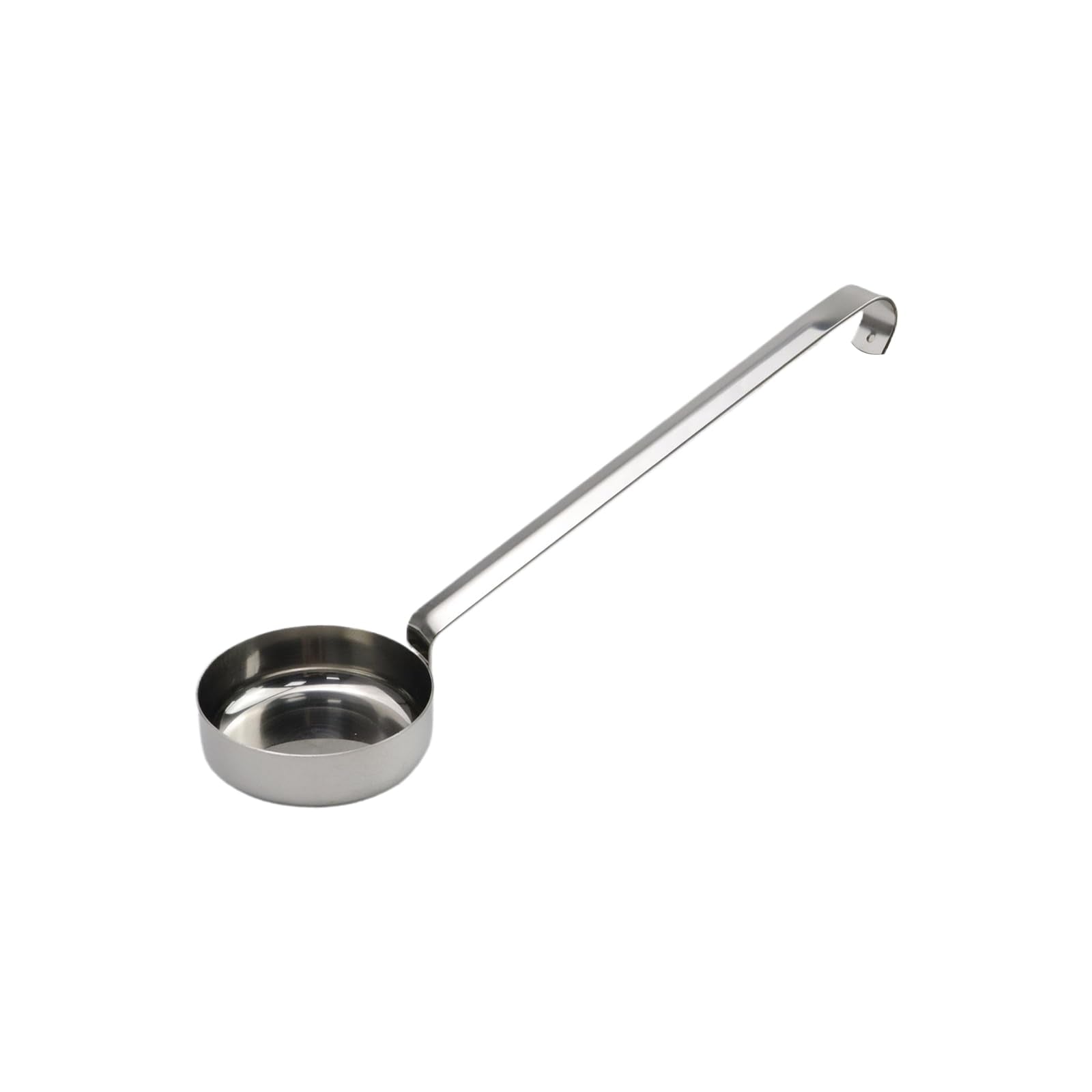 Tsnamay 10.55 Stainless steel 201 Pizza Sauce spoon Kitchen Ladles with Hooks and Long Handles for Stirring,Portioning and Serv