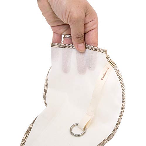 Coffeesock The Original Reusable 100% Organic Cotton Nutmilk Filter - 64 Ounce Diy Nutmilk Filter (1 Filter) | Coffee Sock Cloth