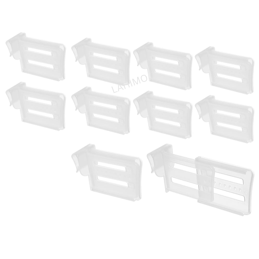 Lahimo 10 Pcs Fridge Storage Divider For Sachet Seasoning Sauce Packet Space Maker Divider Separator Bottle Organiser Cosmetics 