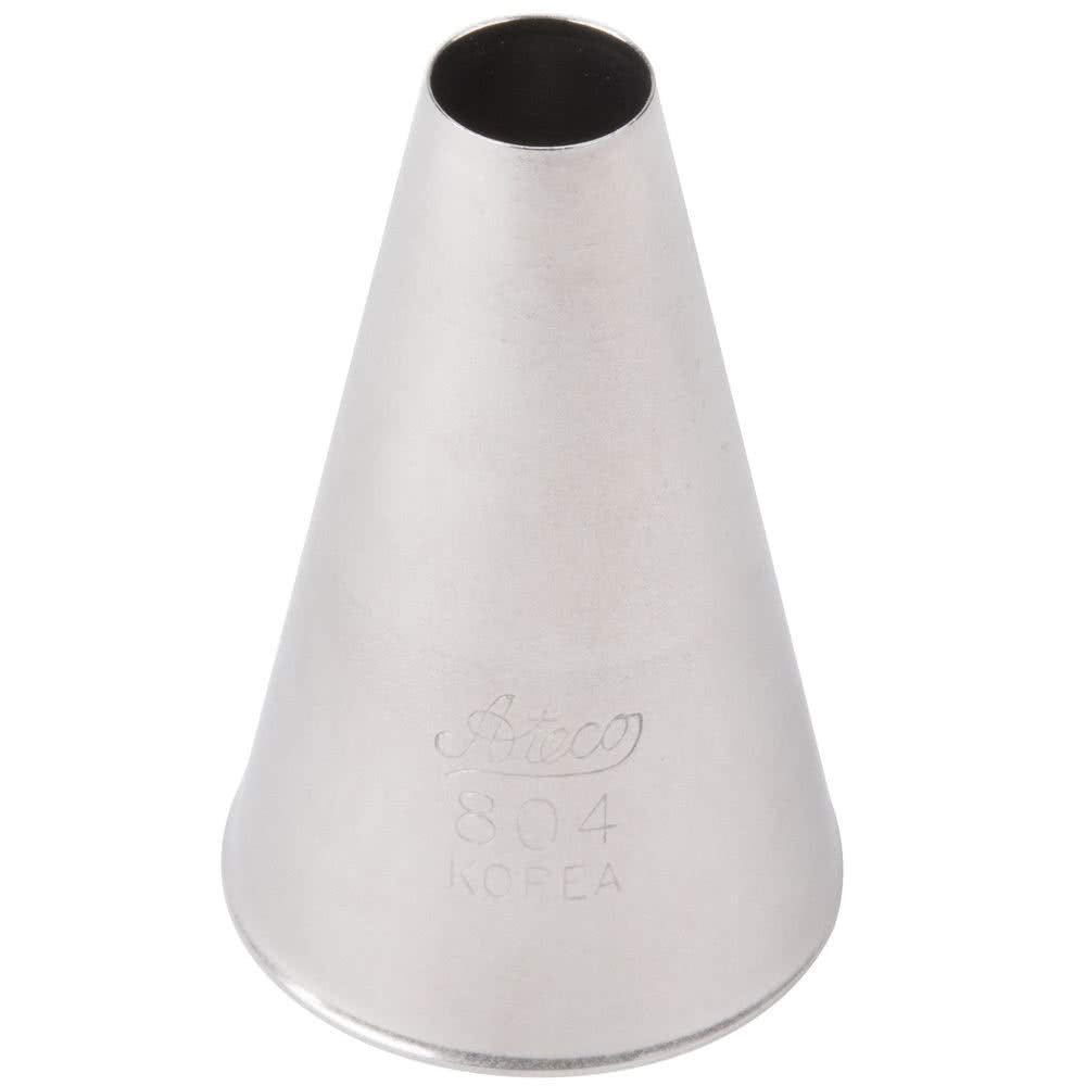 Ateco #804 Ss Plain Pastry Decorating Tip (804)