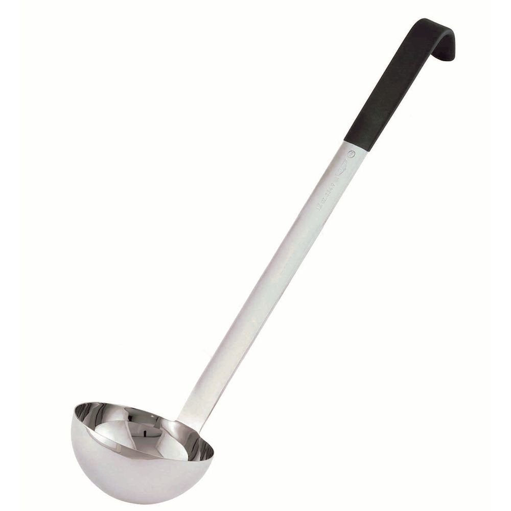 Vollrath 4980020 S/S .5 Ounce Ladle With Black Kool-Touch Handle