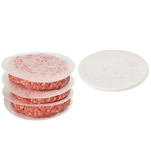 Parchment Paper Round Non-Stick Hamburger Patty Paper Parchment Sheets Cake Pan Liner Circles For Baking Cakes, Cooking, Burger