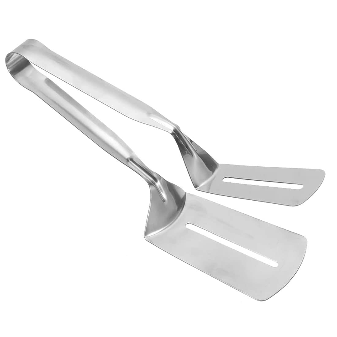 10 Inch Stainless Steel Double Sided Steak Clamps Cooking Tong Multifunctional Food Flipping Spatula Tongs Clip For Beefsteak Br