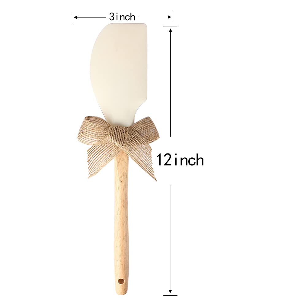 Three Human In A World Funny Silicone Spatula, Funny Baking Tool, Modern Farmhouse Kitchen Decor, Gift For Chef, Sister, Mom, Pa