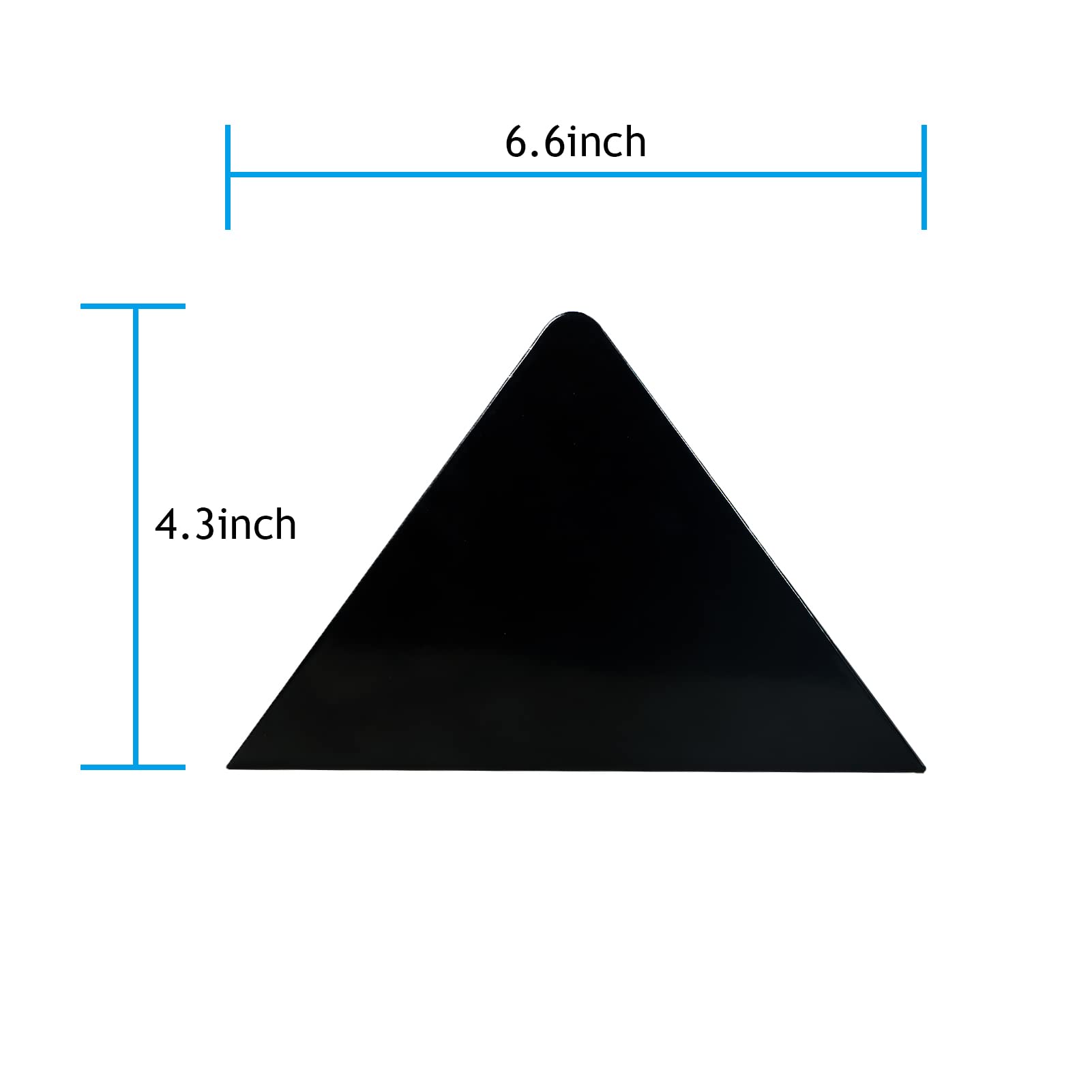 Paper Napkin Holder Freestanding Tissue Dispenser For Kitchen Countertops, Dining, Picnic Table, Cast Iron, Black, Triangle