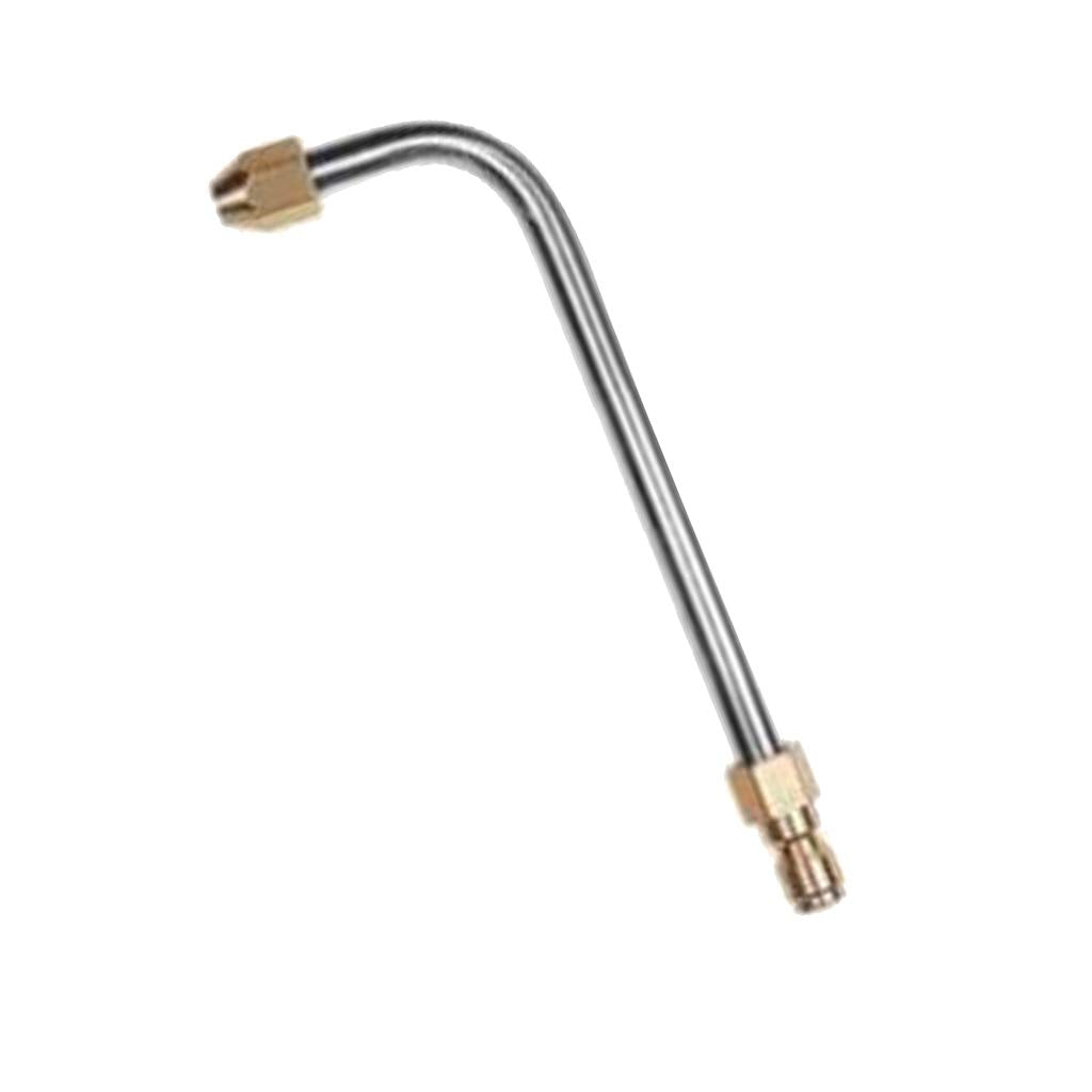 Pressure Washer Nozzle Angled Lance Spray Wand 1/4 Quick Release 90 Degree