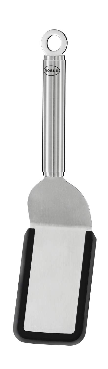 Rsle Stainless Steel Angled Spatula, 10.2-Inches, Standard