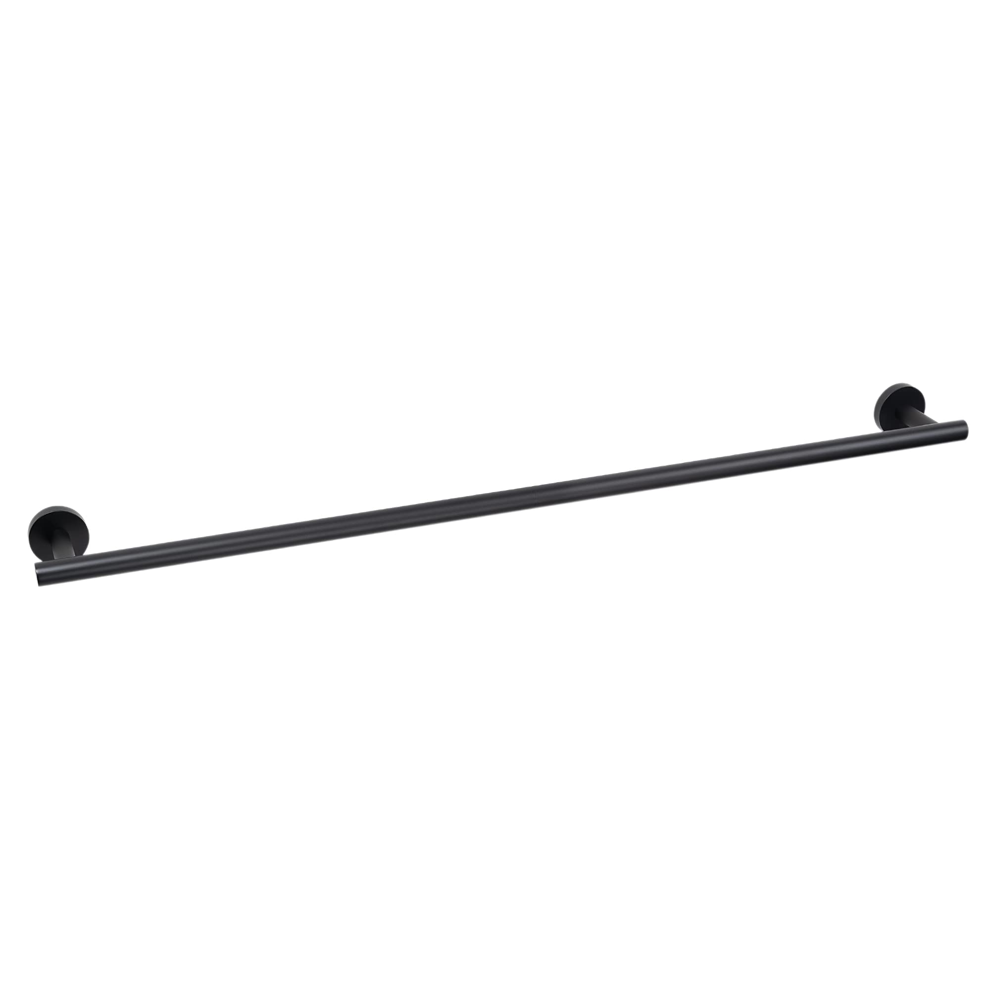 Hitslam Matte Black 31.6 Inch Towel Bar For Bathroom, Sus304 Stainless Steel Bathroom Towel Rack Wall Mounted, Modern Home Decor
