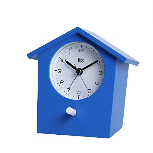 KOOKOO EarlyBird Blue, Birdsong Alarm Clock (Original Field Recordings) or a Three-Tone gong