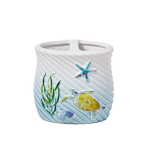 SKL Home by Saturday Knight Ltd. Watercolor Ocean Toothbrush Holder  Multicolored