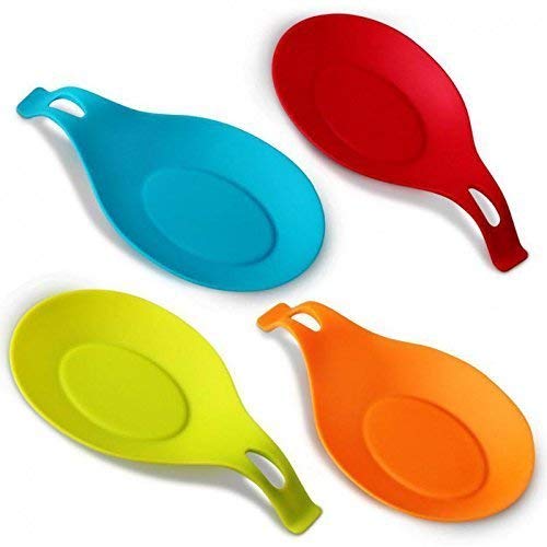 Buckle Up Silicone Spoon Rest  Small  Set Of 3  Assorted