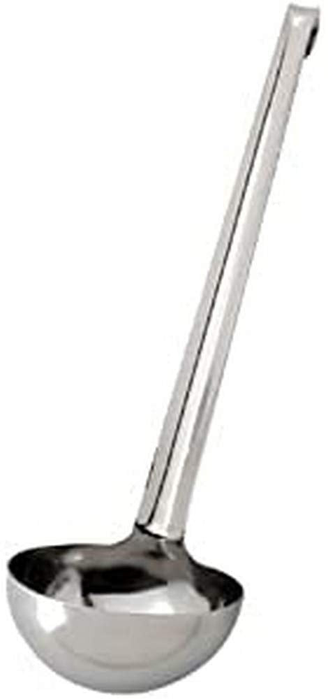 De Buyer 3021.10 OnePiece Ladle, Stainless Steel, Diamtre 8