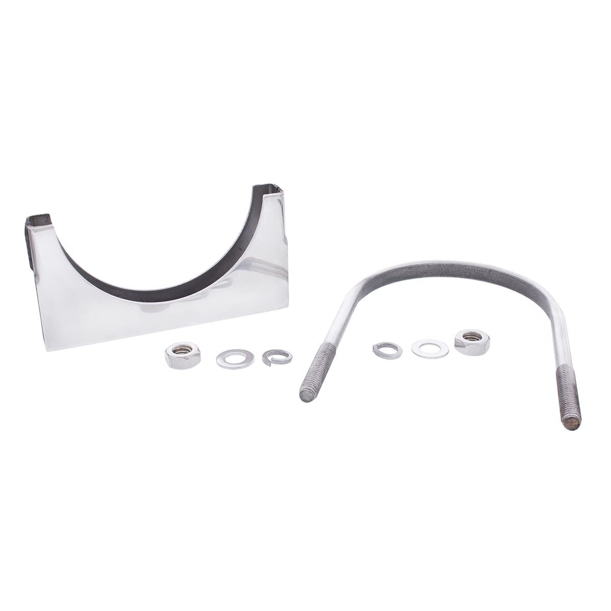 United Pacific 5-in Stainless U-Bolt Exhaust Clamp  Model 21290
