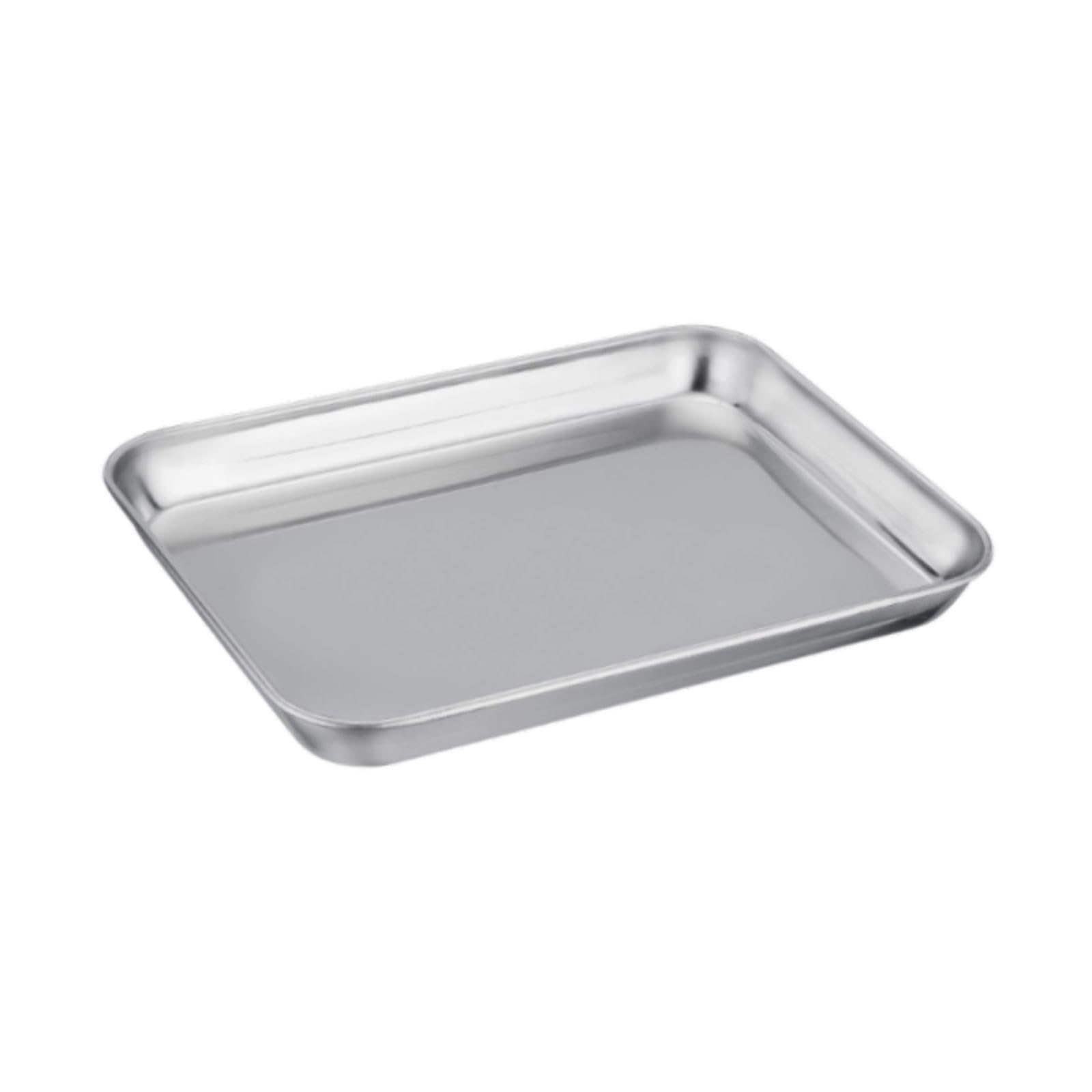 CALANDIS Baking Sheet Deep Edge Multi Functional Cookie Sheet for Hotel Party 32 Cmx22Cmx2Cm | Trays | Dinnerware & Serving Dish