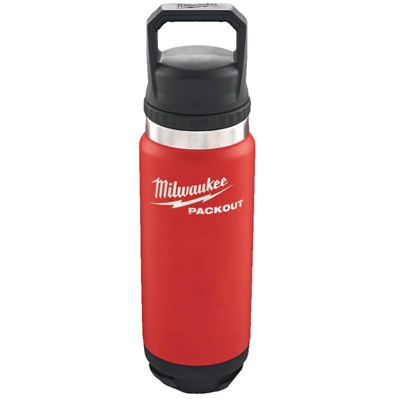 Milwaukee 4932493465 710ml PACKOUT Bottle Chug Lid Red
