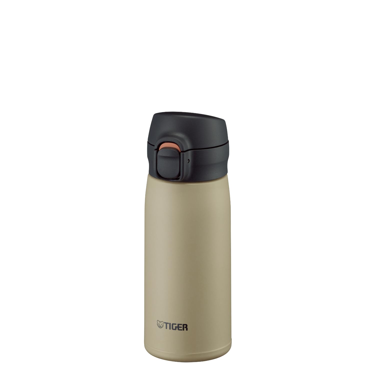 Tiger MKRW35NCS Tiger Thermos Bottle, 350 ml, Stainless Steel, One Push, Vacuum Insulated, Easy to Drink, Easy to Wash, 1.7 oz,