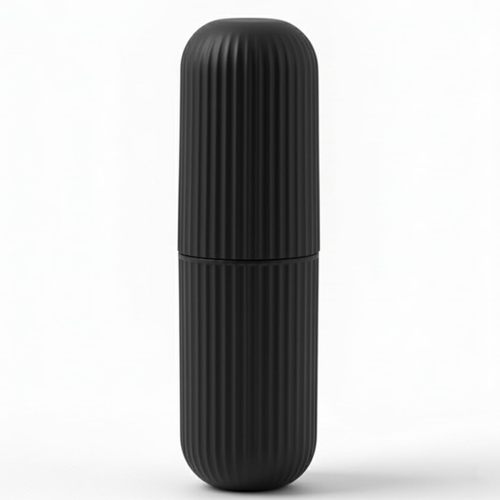 XML Toothbrush Toothpaste Holder Case Cover Container Portable Protective Plastic for Traveling, Camping, Bathroom,Home, School,