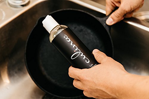 Cast Iron Cleanser By Culina - Cleans And Protects Cast Iron Cookware, Kosher Certified 8Oz