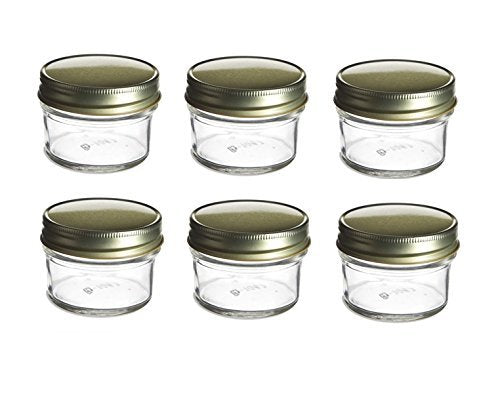 Nakpunar 12 Pcs Gold Mason Jar Lids - Regular Mouth - Made In Usa
